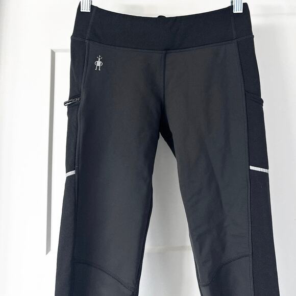 Smartwool Women's XS Merino Sport Fleece Wind Tight Black - Picture 5 of 11